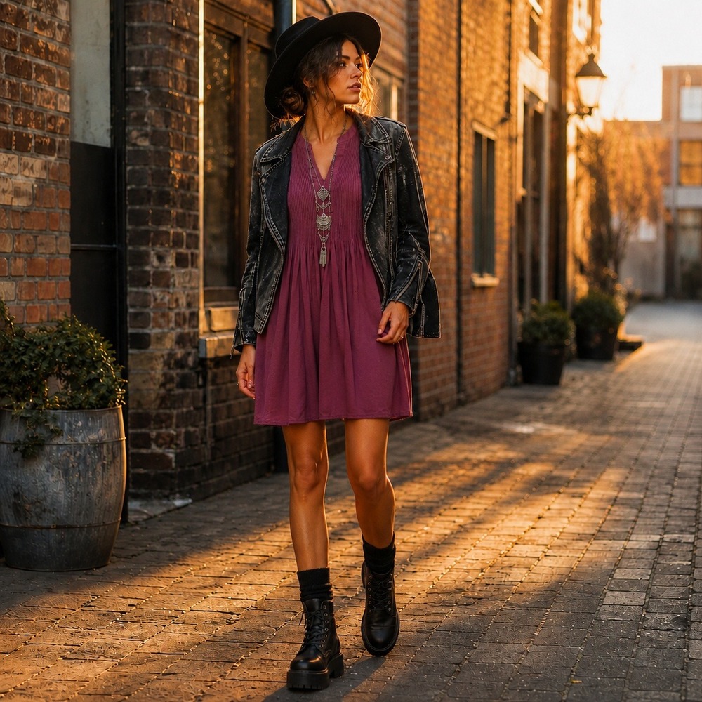 Old Navy Burgundy Pintuck Tunic Mini Dress Long Sleeve Rayon Lined Size Small